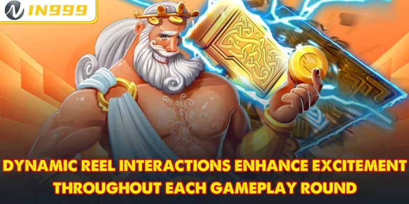 Dynamic reel interactions enhance excitement throughout each gameplay round