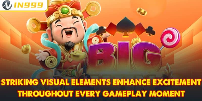 Striking visual elements enhance excitement throughout every gameplay moment