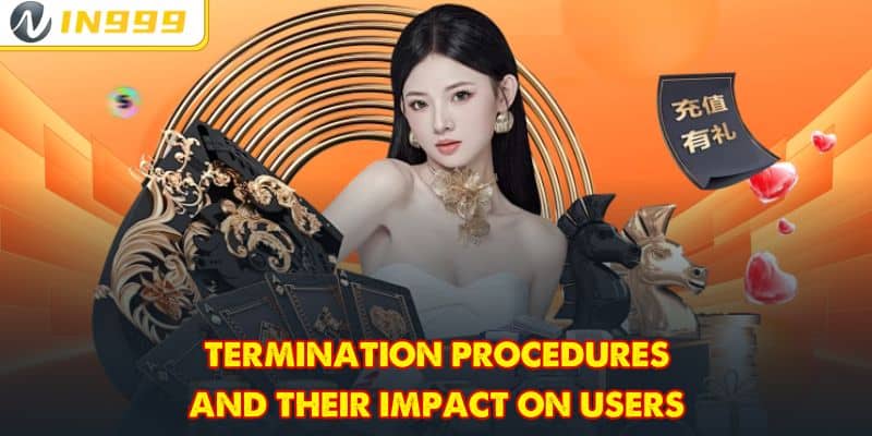 Termination procedures and their impact on users